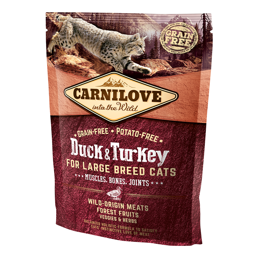 Carnilove Ankka & Kalkkuna | Kissan kuivaruoka