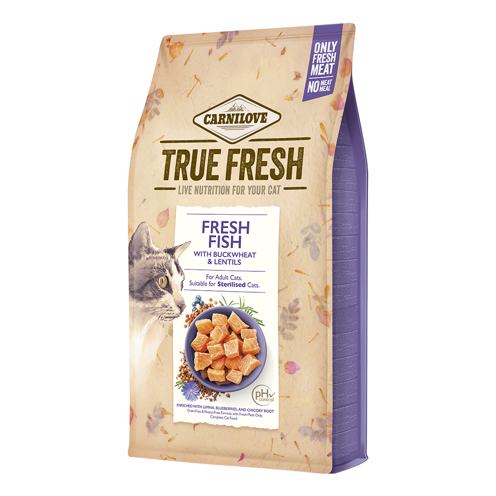 Carnilove I True Fresh Kala | Kissan kuivaruoka - Steriloidulle