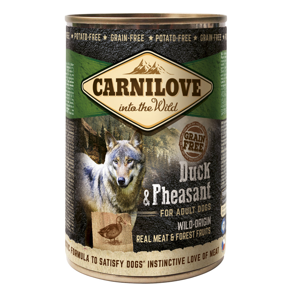 Koiran märkäruoka - Ankka & fasaani