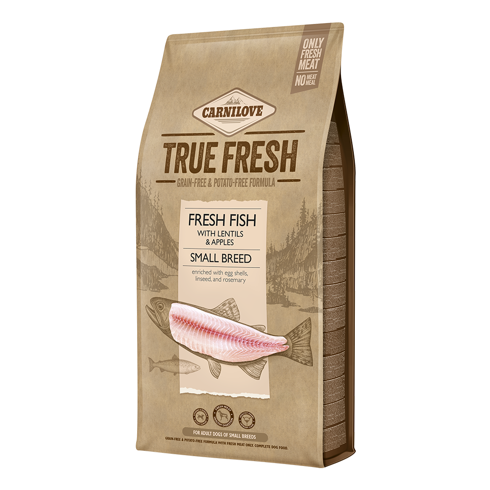 True Fresh Kala | Pienirotuisen koiran kuivaruoka