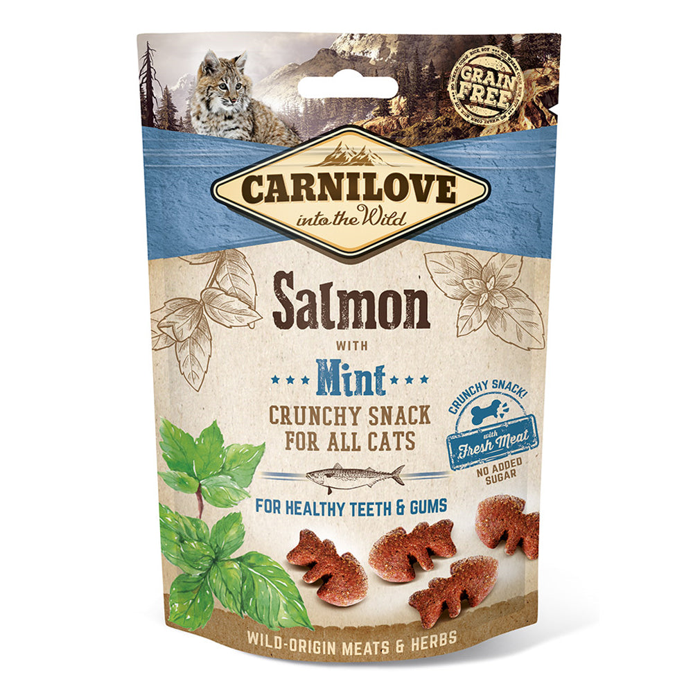 Carnilove kissan herkku lohi minttu