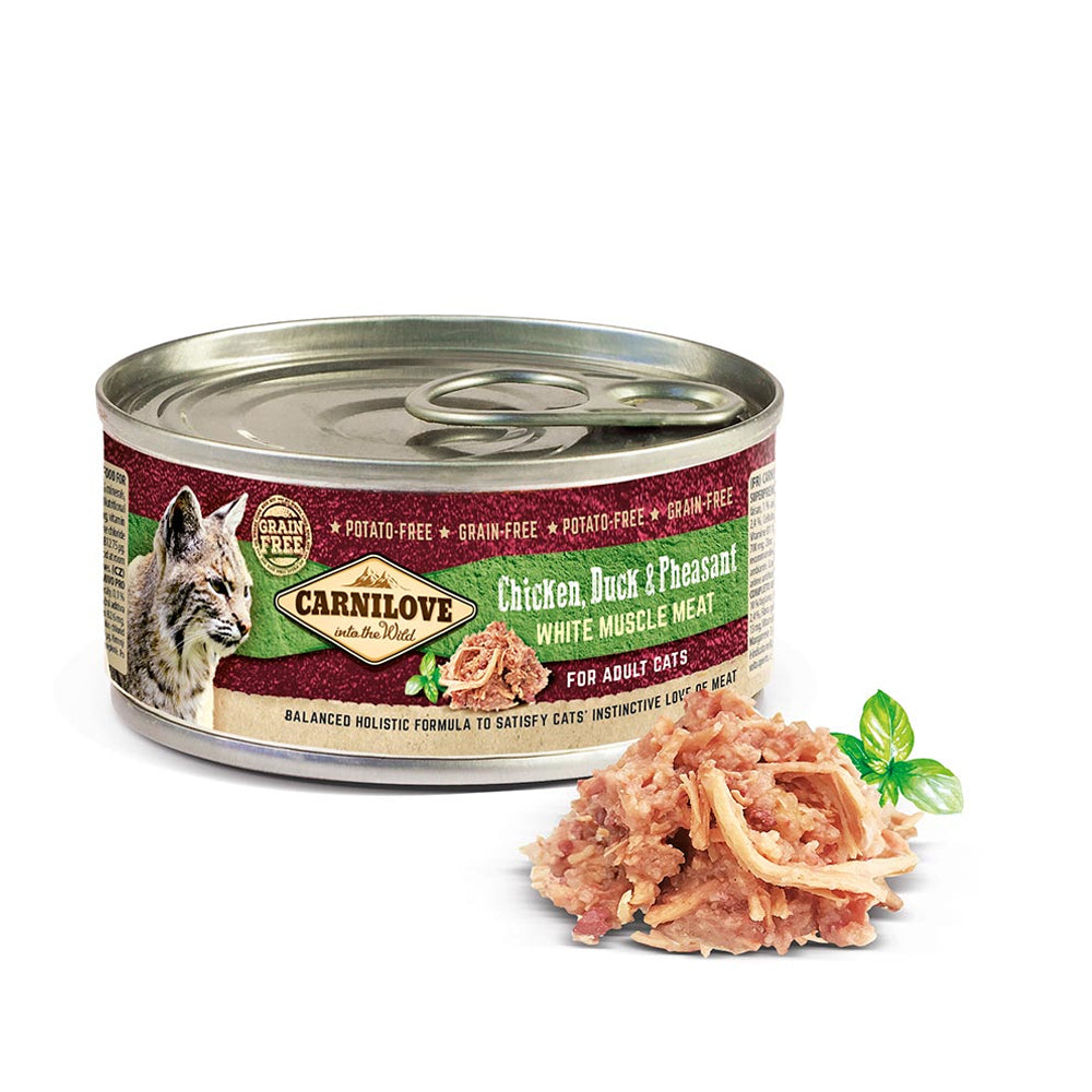 Kissan märkäruoka - Kana, ankka & fasaani