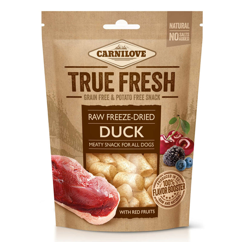 True Fresh Ankka & 5 marjaa | Koiran pakastekuivattu herkku 40 g
